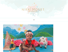 Tablet Screenshot of nikkimonet.com